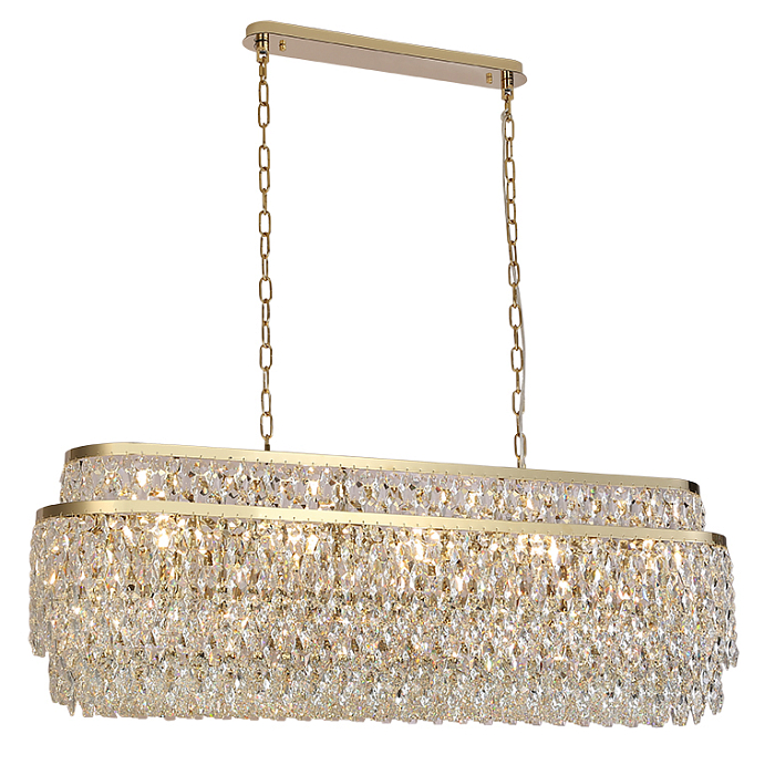 Newport 8530/120 C oval gold polished