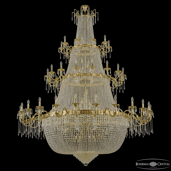 Люстра Bohemia Ivele Crystal 2227H201/24+16+10/228IV/3D/Y1 G