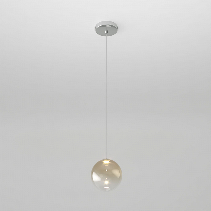 Люстра Eurosvet 50232/1 LED янтарный