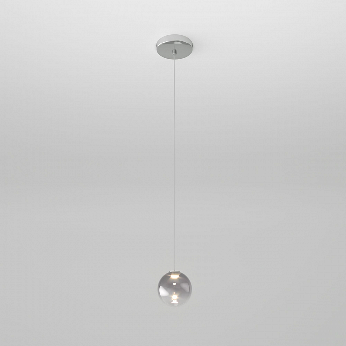 Люстра Eurosvet 50234/1 LED дымчатый