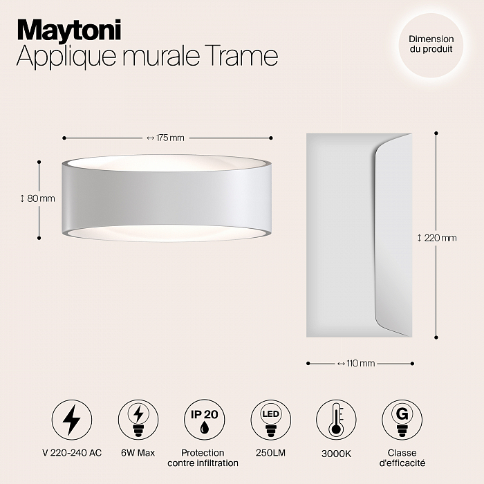 Бра Maytoni C806WL-L5W