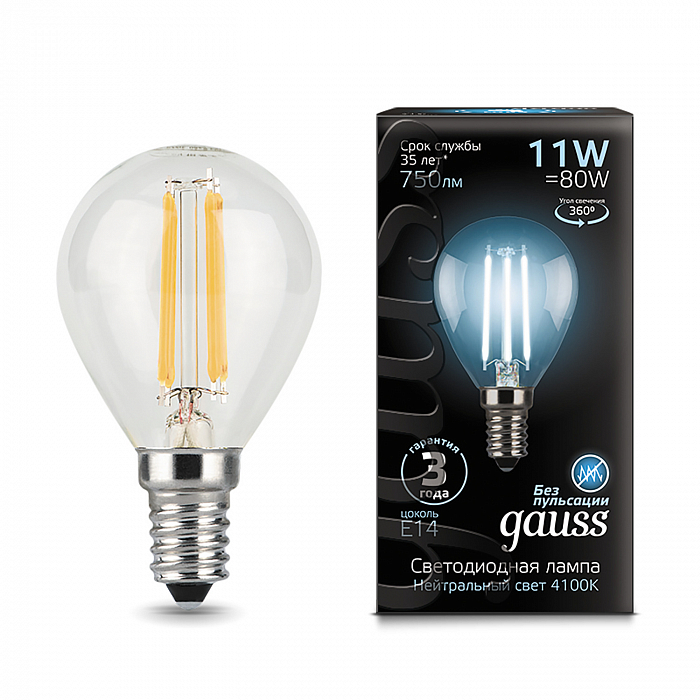 Лампочка Gauss 105801211